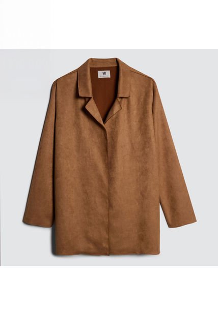 Chaqueta Para Mujer Abrigo Color Café  Marca Ostu #40080209