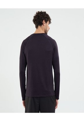 Camiseta Para Hombre Manga Larga Color Café Marca Ostu #60091514