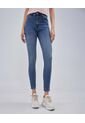 Jean Para Mujer Skinny Color Azul Medio Marca Ostu #40160423 de Ostu