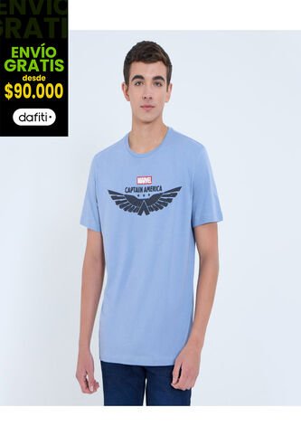 Camiseta Capitán América  Para Hombre #60091660 Ostu Ostu