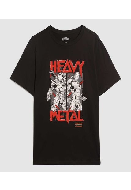 Camiseta Para Hombre Manga Corta Color Negro Marca Ostu #60091529