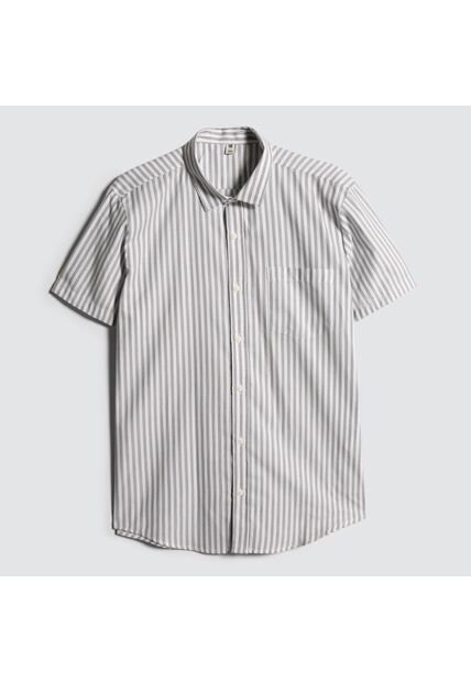 Camisa Para Hombre Manga Corta Con Bolsillo Color Verde  Marca Ostu #60010636