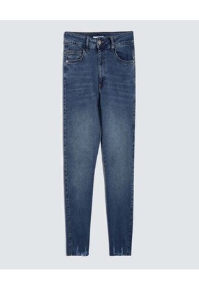 Jean Para Mujer Skinny Color Azul Medio Marca Ostu #40160423