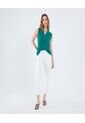 Blusa Para Mujer Manga Sisa Color Verde Marca Ostu #40121146 de Ostu