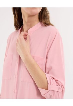 Blusa Para Mujer Manga 3/4 Color Rosado Marca Ostu #40121152