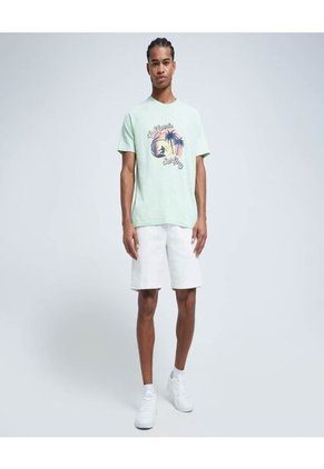 Camiseta Para Hombre Manga Corta Color Verde  Marca Ostu #60091247
