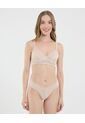 Bralette Para Mujer Encaje Color Piel Marca Ostu #40810006 de Ostu