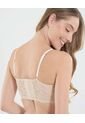 Bralette Para Mujer Encaje Color Piel Marca Ostu #40810006 de Ostu