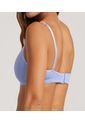 Brasier Para Mujer Copa Triangular Color Azul  Marca Ostu #40830014 de Ostu