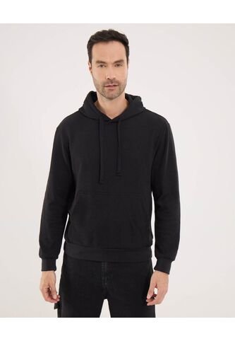 Buzo Para Hombre Hoodie Color Negro Marca Ostu #60060353 Ostu