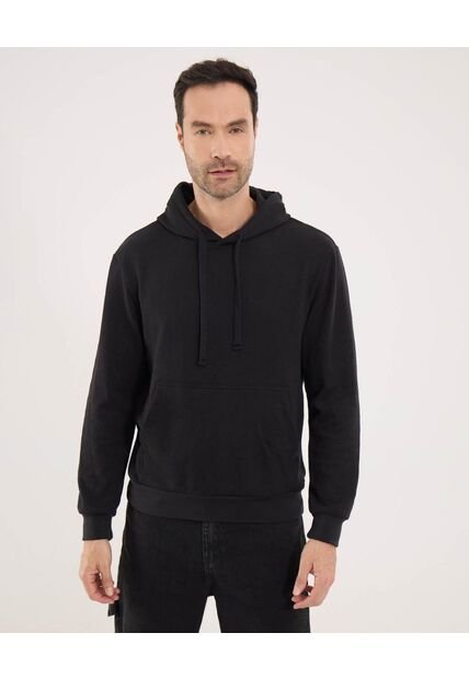 Buzo Para Hombre Hoodie Color Negro Marca Ostu #60060353