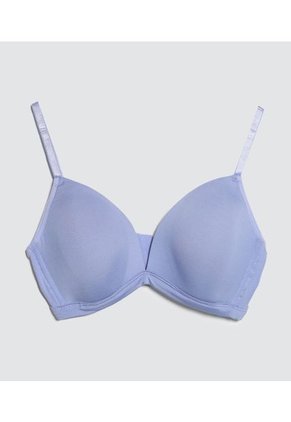 Brasier Para Mujer Copa Triangular Color Azul  Marca Ostu #40830014