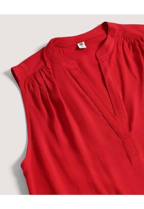 Blusa  Para Mujer Manga Sisa Color Rojo Marca Ostu #40121262