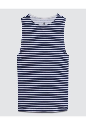 Camiseta Para Mujer Manga Sisa Color Azul  Marca Ostu #40091876 Ostu