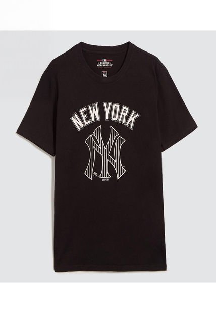 Camiseta Para Hombre Manga Corta Color Negro Marca Ostu #60091433