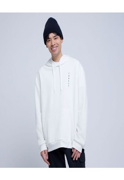 Buzo Para Hombre Hoodie Color Blanco Marca Ostu #60060360