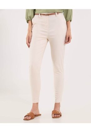 Pantalon Para Mujer Chino Color Café  Marca Ostu #40070625