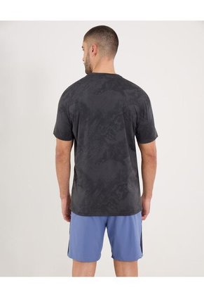 Camiseta Para Hombre Manga Corta Cuello Redondo Color Negro Marca Ostu #60091690