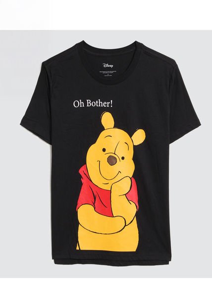 Camiseta Para Mujer Manga Corta Color Negro Marca Ostu #40092063