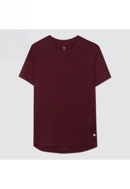 Camiseta Para Hombre Manga Corta Color Vino Marca Ostu #60091058
