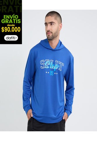 Buzo Para Hombre Hoodie Color Azul Marca Ostu #60060528 Ostu