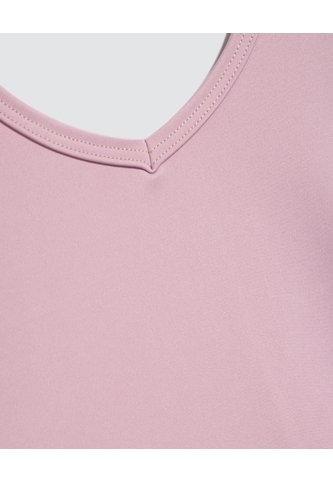 Crop Top Para Mujer Manga Corta Color Morado Marca Ostu #40092191 Ostu