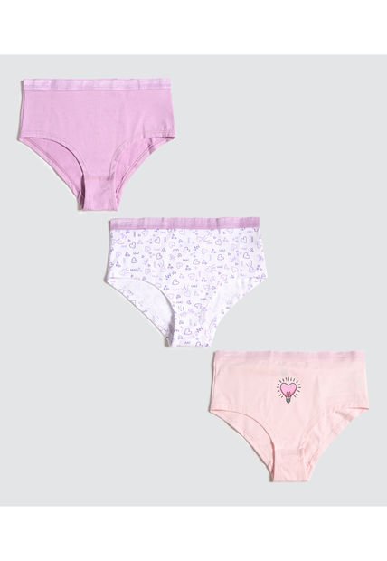 Ropa Interior Para Niña Panty Color Pack X Marca Ostu #90180043