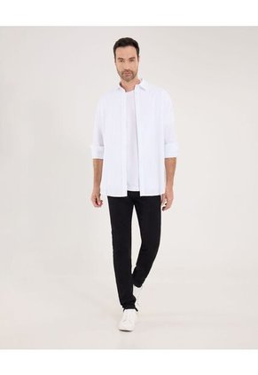 Jean Para Hombre Slim Color Negro Marca Ostu #60160309