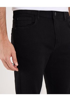 Jean Para Hombre Slim Color Negro Marca Ostu #60160309