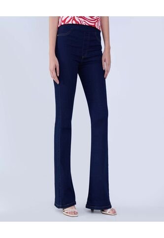 Jean Para Mujer Jeggings Flare Color Azul  Marca Ostu #40160470 Ostu