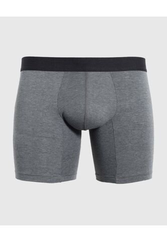 Pantaloncillo Para Hombre Boxer Filete Medio Algodón Color Negro Marca Ostu #60000509 Ostu