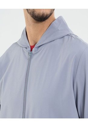 Chaqueta Para Hombre Deportiva Color Gris Marca Ostu #60080170