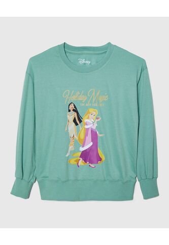 Buzo Estampado De Disney Princesas  Infantil Niña #90060087 Ostu