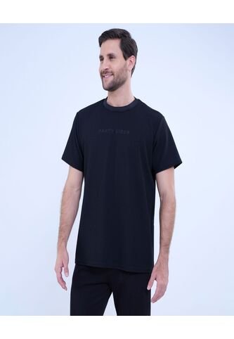 Camiseta Para Hombre Manga Corta Color Negro Marca Ostu #60091520 Ostu