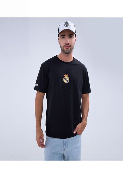Camiseta Para Hombre Manga Corta Color Negro Marca Ostu #60091470