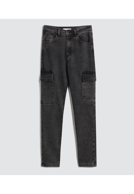 Jean Para Niño Slim Color Negro Marca Ostu #80160068