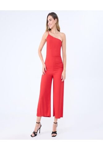 Enterizo Para Mujer Manga Sisa Color Rojo Marca Ostu #40320072 Ostu