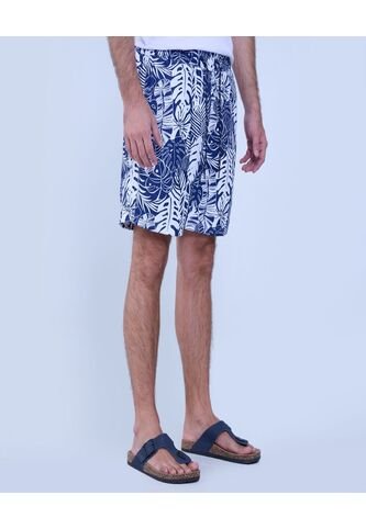 Ropa De Playa Para Hombre Pantaloneta De Baño Corta Color Azul Marca Ostu #60270042 Ostu