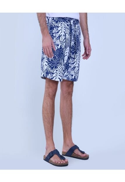 Ropa De Playa Para Hombre Pantaloneta De Baño Corta Color Azul Marca Ostu #60270042