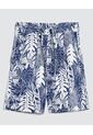 Ropa De Playa Para Hombre Pantaloneta De Baño Corta Color Azul Marca Ostu #60270042 de Ostu