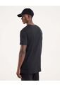 Camiseta Para Hombre Manga Corta Cuello Redondo Color Negro Marca Ostu #60091707 de Ostu