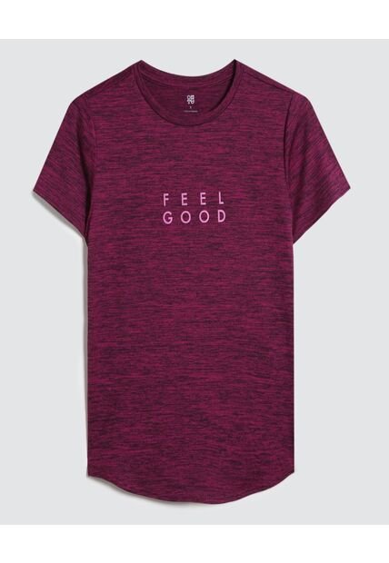 Camiseta Para Mujer Manga Corta Color Rosado  Marca Ostu #40092080
