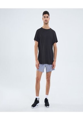 Camiseta Para Hombre Manga Corta Cuello Redondo Color Negro Marca Ostu #60091654