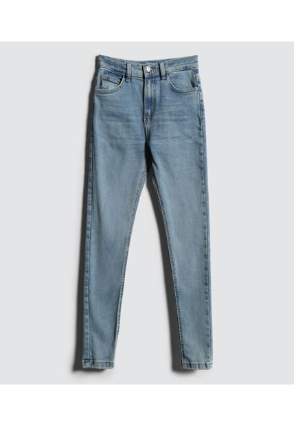 Jean Para Niña Skinny Color Azul  Marca Ostu #90160073