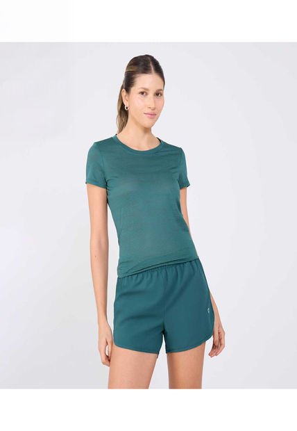 Camiseta Para Mujer Manga Corta Cuello Redondo Color Verde  Marca Ostu #40092385