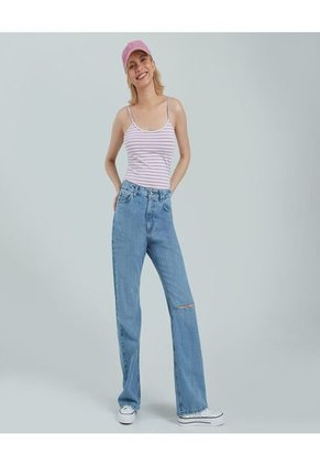 Top Para Mujer Top Color Morado Marca Ostu #40220313