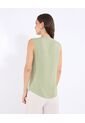Blusa  Para Mujer Manga Sisa Color Verde Marca Ostu #40121205 de Ostu