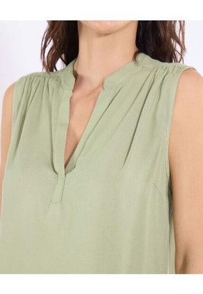 Blusa  Para Mujer Manga Sisa Color Verde Marca Ostu #40121205