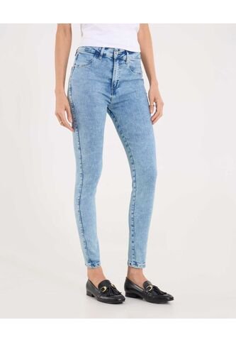 Jean Para Mujer Push Up Color Azul  Marca Ostu #40160431 Ostu