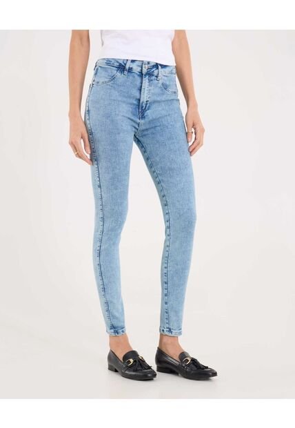 Jean Para Mujer Push Up Color Azul  Marca Ostu #40160431